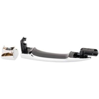 Front Driver Side Exterior Door Handle Compatible With 2014-2020 Nissan Rogue Chrome With Key Hole thumbnail 11