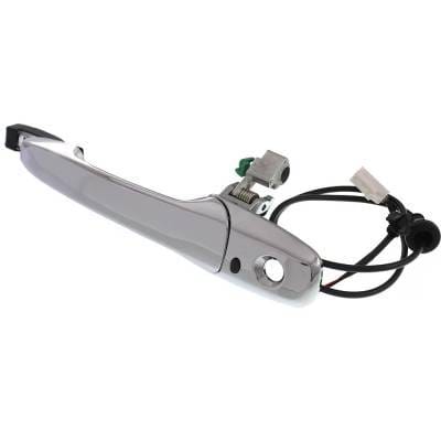 Front Driver Side Exterior Door Handle Compatible With 2004-2013 Mazda Cx-9 Mazda Rx-8 Cx-7 Chrome thumbnail 2