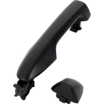 Front Driver Side Exterior Door Handle Compatible With 2016-2022 Toyota Tacoma Black Without Key thumbnail 5