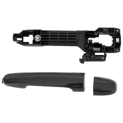 Front Or Rear Driver Side Exterior Door Handle Compatible With 2001-2013 Toyota Rav4 Toyota Yaris