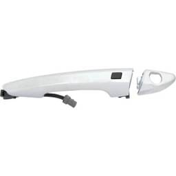 Front Driver Side Exterior Door Handle Compatible With 2015-2019 Hyundai Sonata Chrome Without Key
