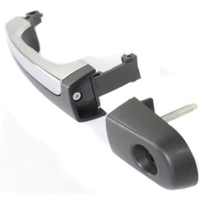 Front Driver Side Exterior Door Handle Compatible With 2008-2009 Ford Taurus Primed Paintable With thumbnail 3