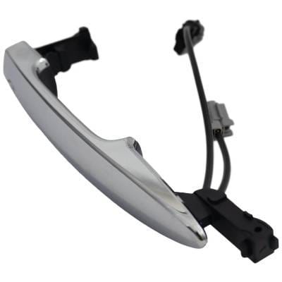 Front Or Rear Driver Side Exterior Door Handle Compatible With 2011-2017 Nissan Leaf Chrome Without thumbnail 3