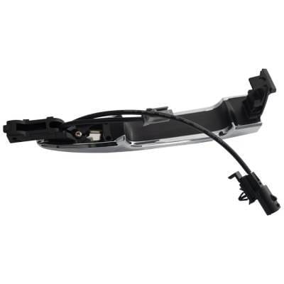 Front Or Rear Driver Side Exterior Door Handle Compatible With 2011-2017 Nissan Leaf Chrome Without thumbnail 7