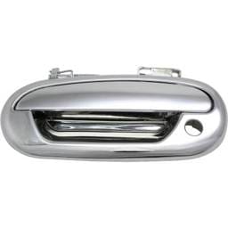 Front Driver Side Exterior Door Handle Compatible With 1997-2004 Ford F-150 Ford Expedition Chrome