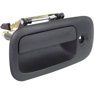 Front Driver Side Exterior Door Handle Compatible With 2010-2023 Gmc Savana Textured Black With Key thumbnail 5