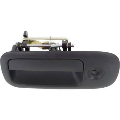 Front Driver Side Exterior Door Handle Compatible With 2010-2023 Gmc Savana Textured Black With Key thumbnail 7