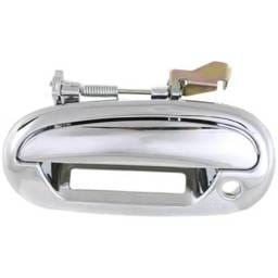 Front Driver Side Exterior Door Handle Compatible With 1997-2004 Ford F-150 Ford Expedition Chrome