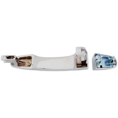 Front Driver Side Exterior Door Handle Compatible With 2008-2009 Pontiac G8 Chrome Without Key Hole thumbnail 7