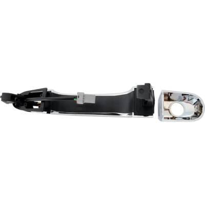 Front Driver Side Exterior Door Handle Compatible With 2011-2015 Kia Sorento Chrome With Key Hole thumbnail 7
