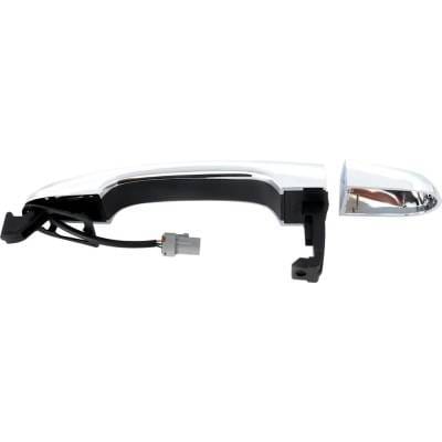 Front Driver Side Exterior Door Handle Compatible With 2011-2015 Kia Sorento Chrome With Key Hole thumbnail 9