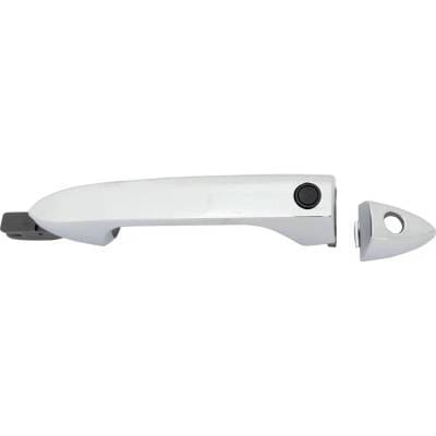 Front Driver Side Exterior Door Handle Compatible With 2013-2021 Honda Pilot Honda Accord Chrome