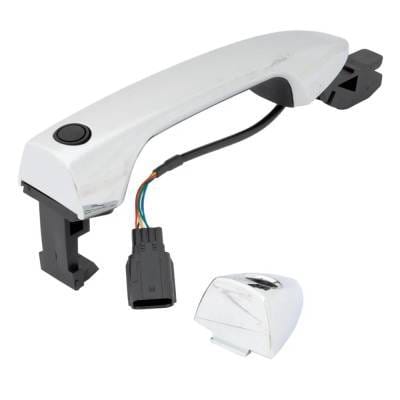Front Driver Side Exterior Door Handle Compatible With 2013-2021 Honda Pilot Honda Accord Chrome thumbnail 5