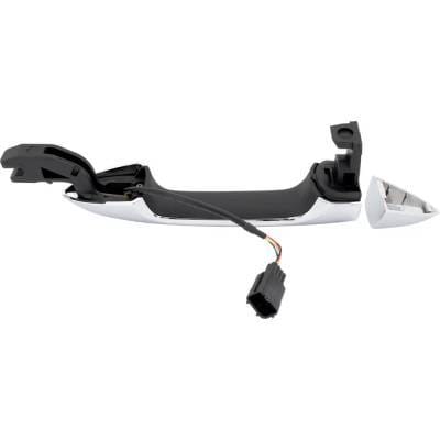 Front Driver Side Exterior Door Handle Compatible With 2013-2021 Honda Pilot Honda Accord Chrome thumbnail 9