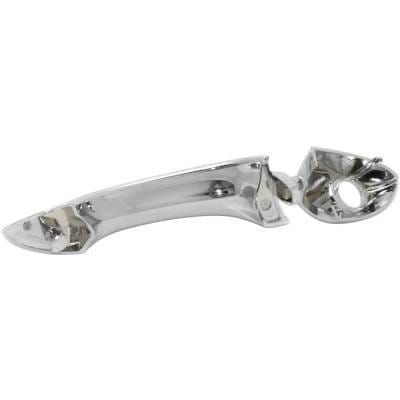 Front Left (Driver Side) Exterior Door Handle Compatible With 2000-2006 Bmw X5 Chrome With Key Hole thumbnail 9