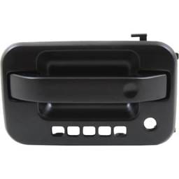 Front Driver Side Exterior Door Handle Compatible With 2009-2022 Ford F-150 Primed Paintable With