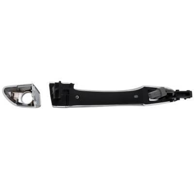 Front Driver Side Exterior Door Handle Compatible With 2016-2021 Hyundai Tucson Chrome With Key Hole thumbnail 3