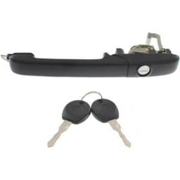 Front Left (Driver Side) Exterior Door Handle Compatible With 1994-1997 Volkswagen Passat Textured