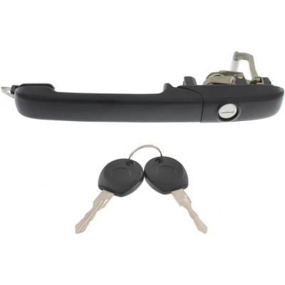 Front Left (Driver Side) Exterior Door Handle Compatible With 1994-1997 Volkswagen Passat Textured