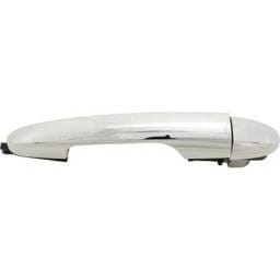 Front Or Rear Left (Driver Side) Exterior Door Handle Compatible With 2014-2016 Fiat 500L Chrome