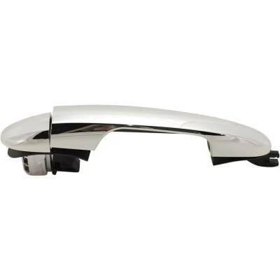 Front Or Rear Left (Driver Side) Exterior Door Handle Compatible With 2014-2016 Fiat 500L Chrome thumbnail 11