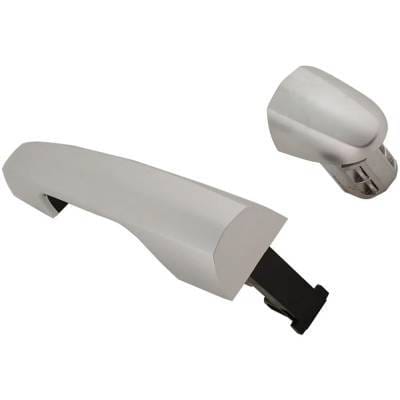 Front Or Rear Left (Driver Side) Exterior Door Handle Compatible With 2014-2016 Fiat 500L Silver thumbnail 5