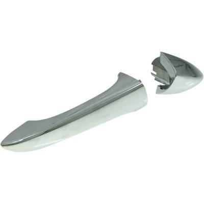 Front Or Rear Right (Passenger Side) Exterior Door Handle Compatible With 2000-2006 Bmw X5 Chrome thumbnail 3