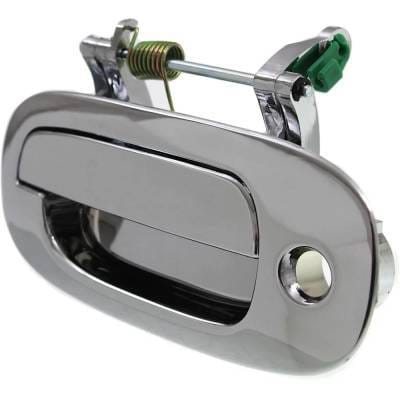 Front Driver Side Exterior Door Handle Compatible With 1997-1999 Dodge Dakota Chrome With Key Hole thumbnail 3