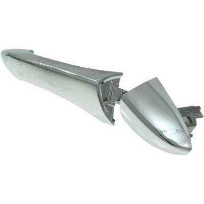 Front Or Rear Passenger Side Exterior Door Handle Compatible With 2000-2006 Bmw X5 Chrome Without thumbnail 5