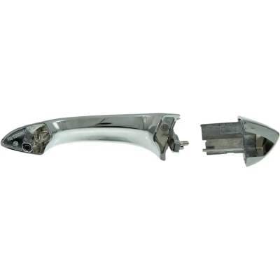 Front Or Rear Passenger Side Exterior Door Handle Compatible With 2000-2006 Bmw X5 Chrome Without thumbnail 9