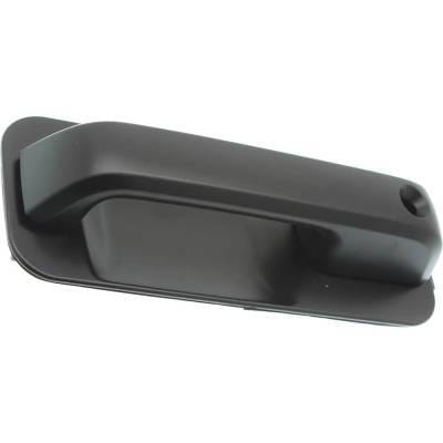 Front Driver Side Exterior Door Handle Compatible With 2015-2020 Ford F-150 Smooth Black With Key thumbnail 3