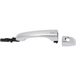 Front Driver Side Exterior Door Handle Compatible With 2011-2020 Dodge Journey Chrysler 300 Chrome