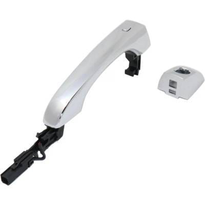 Front Driver Side Exterior Door Handle Compatible With 2011-2020 Dodge Journey Chrysler 300 Chrome thumbnail 5