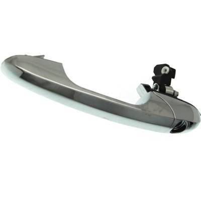 Front Driver Side Exterior Door Handle Compatible With 1957-2019 Fiat 500 Chrome With Key Hole thumbnail 5