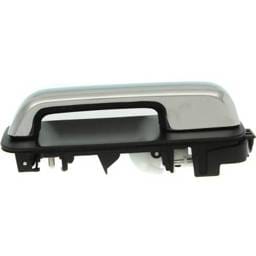 Front Or Rear Passenger Side Exterior Door Handle Compatible With 2015-2022 Ford F-150 Chrome Lever