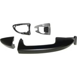 Front Or Rear Passenger Side Exterior Door Handle Compatible With 2006-2017 Volkswagen Passat