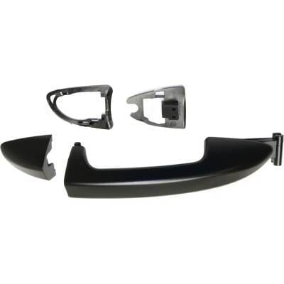 Front Or Rear Passenger Side Exterior Door Handle Compatible With 2006-2017 Volkswagen Passat