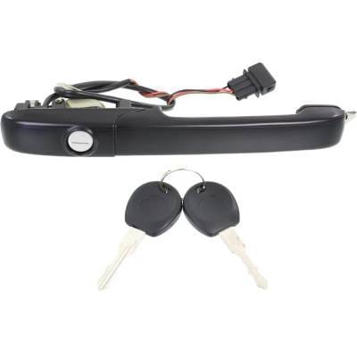 Front Left (Driver Side) Exterior Door Handle Compatible With 1994-1997 Volkswagen Passat Textured