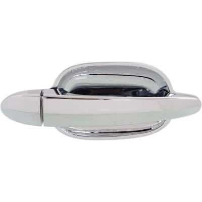 Front Or Rear Right (Passenger Side) Exterior Door Handle Compatible With 2004-2010 Bmw 528Xi Bmw