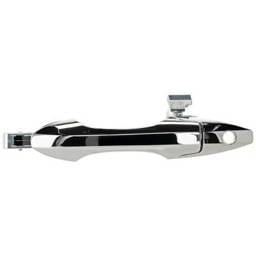 Front Left (Driver Side) Exterior Door Handle Compatible With 2007-2013 Acura Mdx Chrome With Key