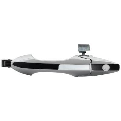 Front Left (Driver Side) Exterior Door Handle Compatible With 2007-2013 Acura Mdx Chrome With Key thumbnail 3