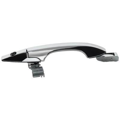 Front Left (Driver Side) Exterior Door Handle Compatible With 2007-2013 Acura Mdx Chrome With Key thumbnail 11
