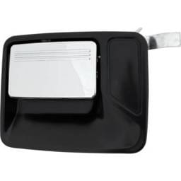 Front Driver Side Exterior Door Handle Compatible With 2011-2015 Ford F-350 Ford F-450 F-250 Chrome
