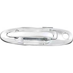 Front Driver Side Exterior Door Handle Compatible With 2001-2007 Toyota Tundra Toyota Sequoia Chrome