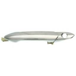 Front Left (Driver Side) Exterior Door Handle Compatible With 2016-2022 Chevrolet Spark Chrome With