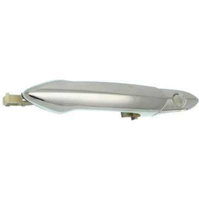 Front Left (Driver Side) Exterior Door Handle Compatible With 2016-2022 Chevrolet Spark Chrome With thumbnail 3