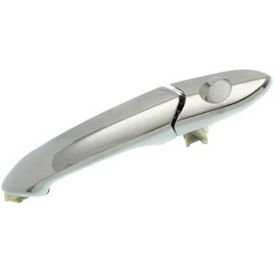 Front Left (Driver Side) Exterior Door Handle Compatible With 2016-2022 Chevrolet Spark Chrome With thumbnail 5