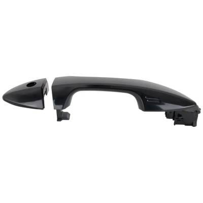 Front Left (Driver Side) Exterior Door Handle Compatible With 2014-2019 Toyota Corolla Smooth Black thumbnail 11
