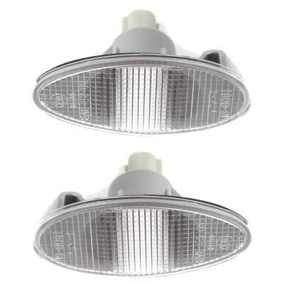 New Pair Of Daytime Running Lights Compatible With Mitsubishi Lancer 2.0L 2.4L 2004 2005 2006 2007 thumbnail 3
