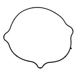 New Clutch Cover Gasket Compatible With Suzuki Drz-Sm 400Cc 2005-2009,2013-2024 Drz-E 400Cc
